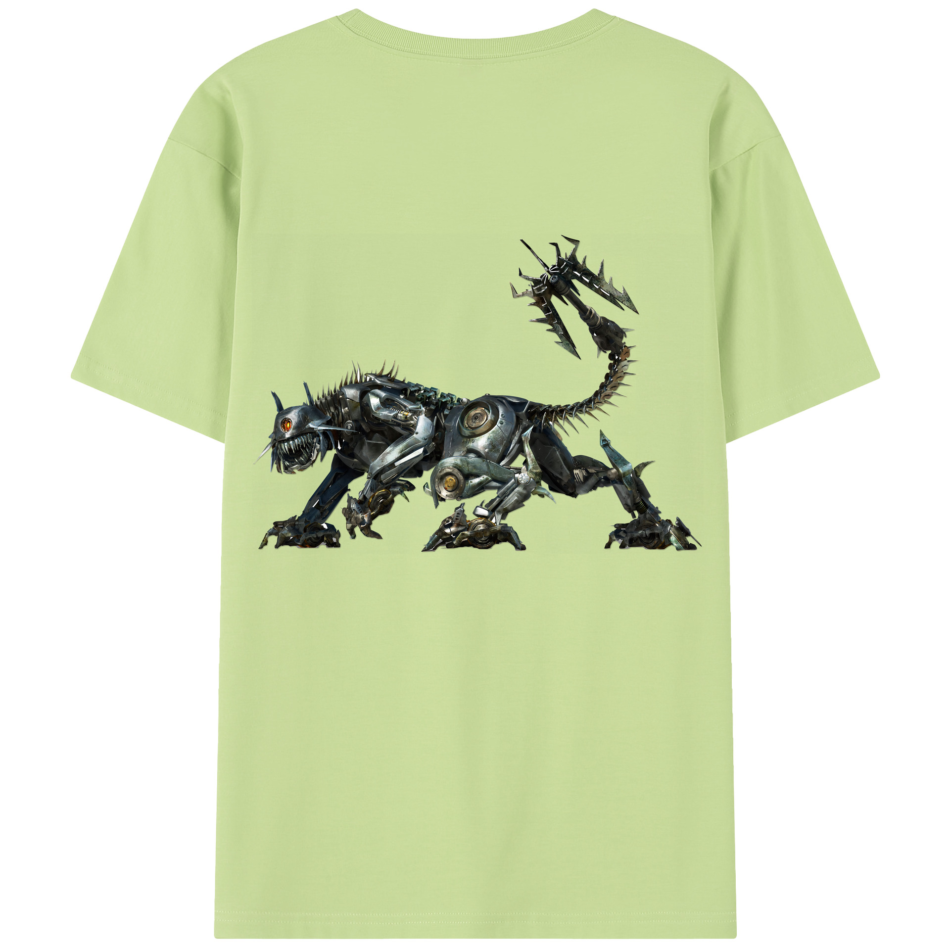 （画像用） Transformers トランスフォーマー 綿100％半袖Tシャツ（背面プリント）